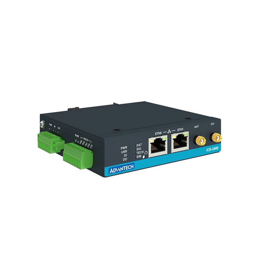Ethernet, Modbus RTU, RS232, RS422, RS485 RJ45 Female to Terminal Block Female Adapter, ICR 2400