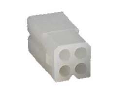 Molex, 150179 Backplane Connector Panel Mount Socket, 4, Crimp Termination, 11.5A, 250 V