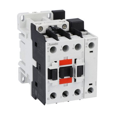 Lovato BF BF26 Contactor, 24 V dc Coil, 4-Pole, 45 A, 51 kW, 2NO And 2NC, 690 V