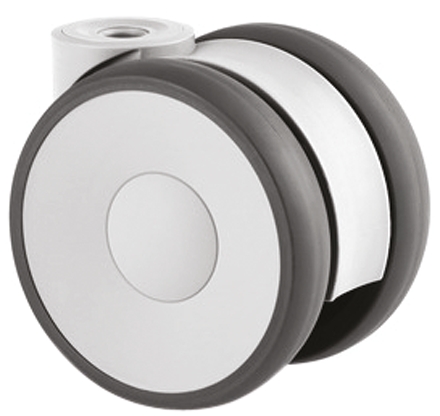 Tente Swivel Castor Wheel, 80kg Capacity, 75mm Wheel