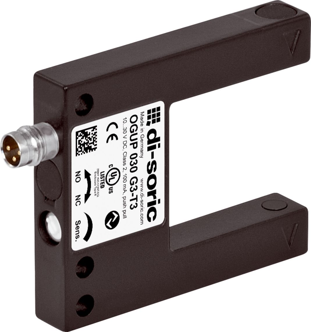 Di-Soric Optical Photoelectric Sensor, Fork Sensor, 30 mm Detection Range IO-LINK