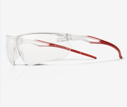 Riley LIGERA Anti-Mist UV Safety Glasses, Blue Polycarbonate Lens, Vented