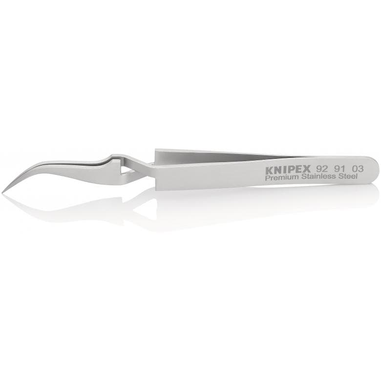 Knipex 115 mm, Stainless Steel, Smooth, Tweezer