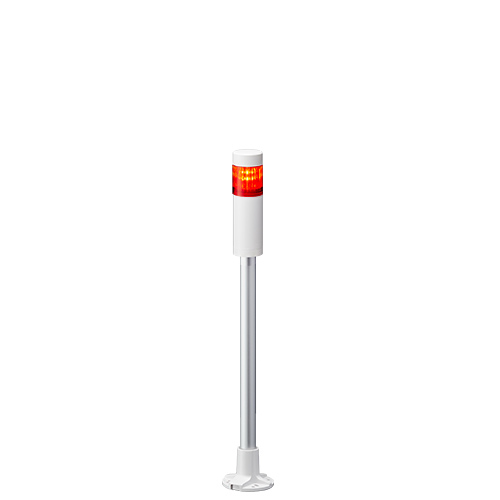Patlite LR4 Series Coloured Signal Tower, 1 Lights, 24 V dc, Pole Mount