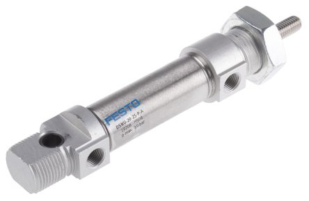 Festo 30 mm Pneumatic Cylinder - 1908292 DSNU Series, Double Acting Acting