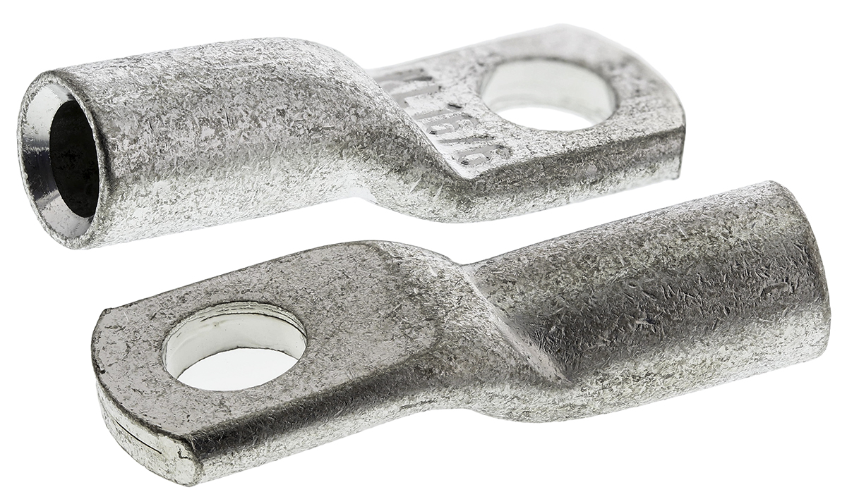 Klauke Uninsulated Ring Terminal, M6 Stud Size, 16mm² to 16mm² Wire Size