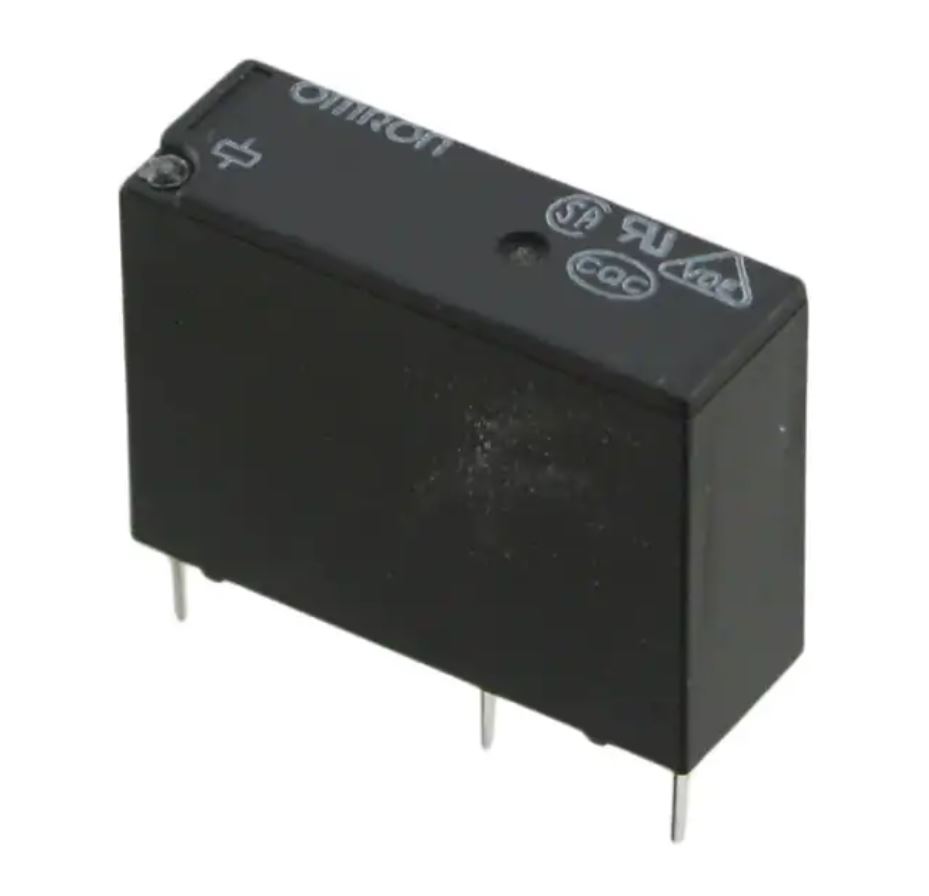 Omron PCB Mount Power Relay, 5V dc Coil, 5A Switching Current, SPST