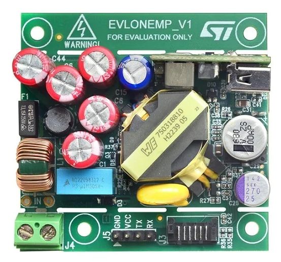 STMicroelectronics ST EVLONEMP Power Supply for USB Power Delivery Multiport Boards with a USB Type to A Port and a USB