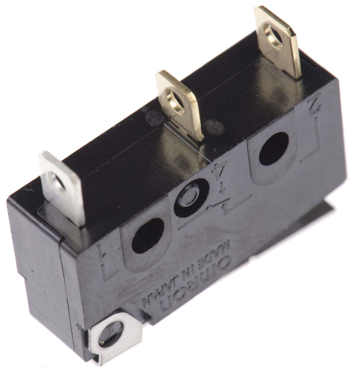 Omron Hinge Lever Subminiature Micro Switch, Solder Terminal, 5 A @ 125 V ac, SPDT, IP40