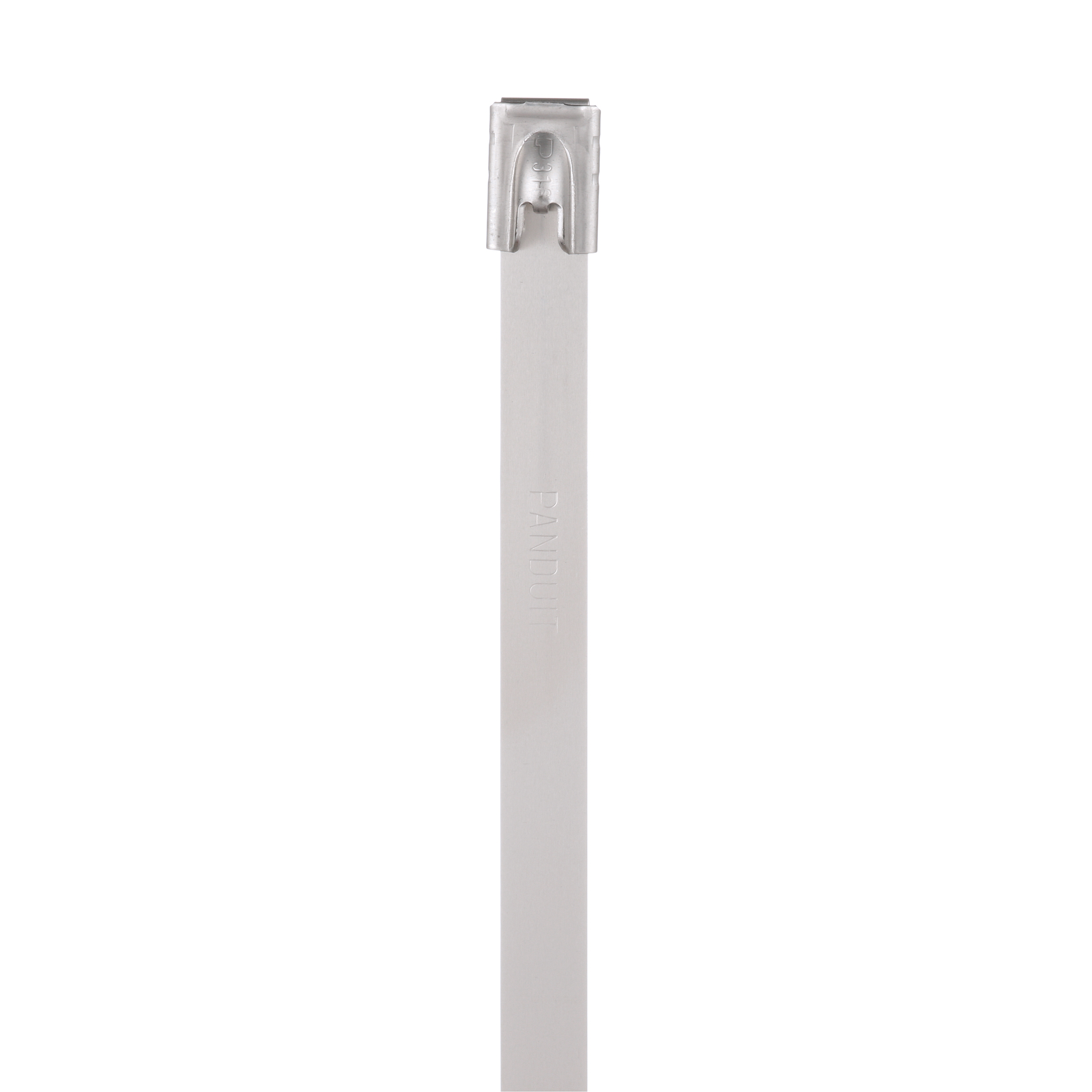 Panduit Cable Tie Assemblies, , 521mm x 7.9 mm, Metallic 316 Stainless Steel, Pk-50