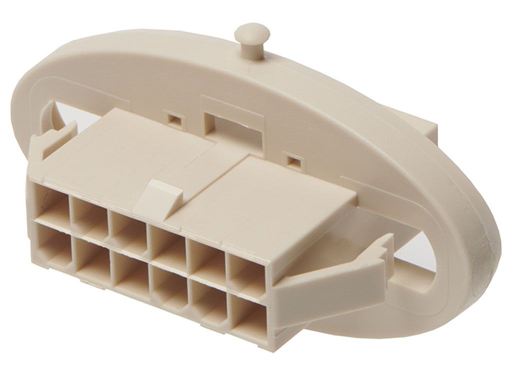 Molex Plug Housing Plug, 4.2mm Pitch, 4 Way, 2 Row