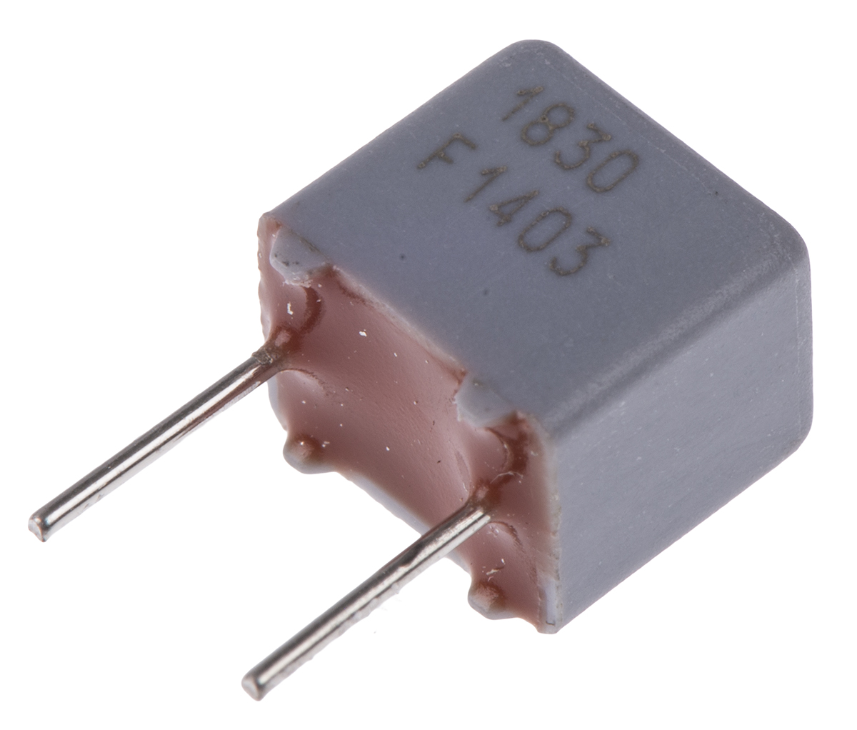 Vishay KP 1830 Polypropylene Film Capacitor, 40 V ac, 630 V dc, ±1%, 3.3nF, Through Hole