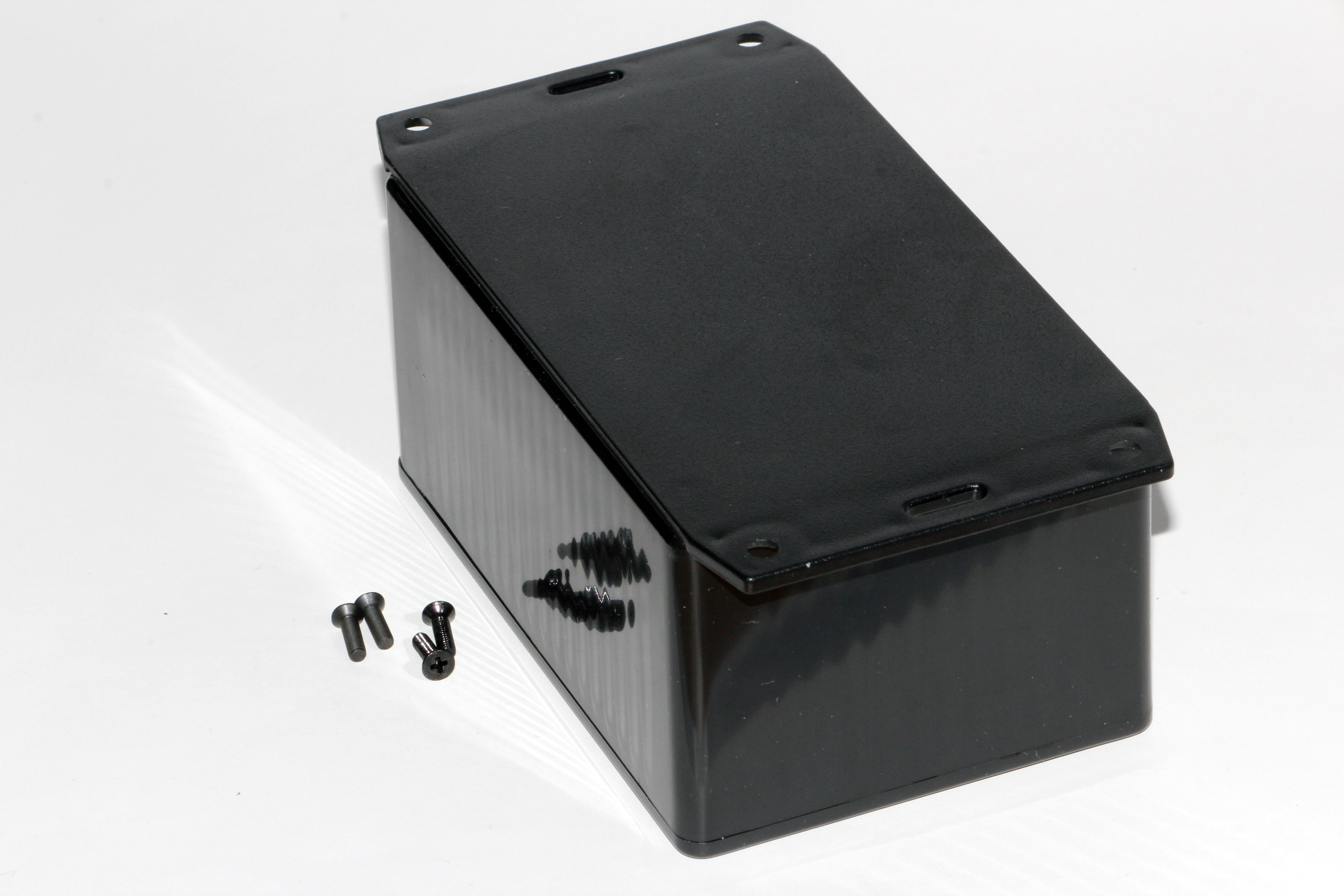 Hammond 1591 Series ABS Enclosure, IP54, Flanged, 120 x 80 x 59mm