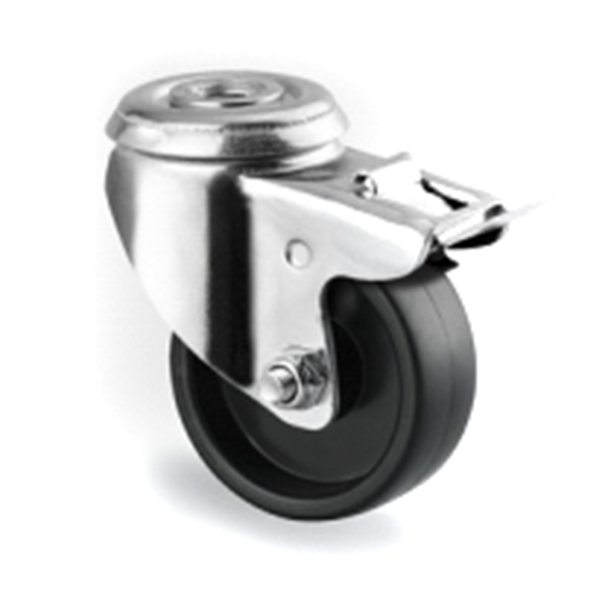 Tente Braked Swivel Castor Wheel, 40kg Capacity, 50mm Wheel