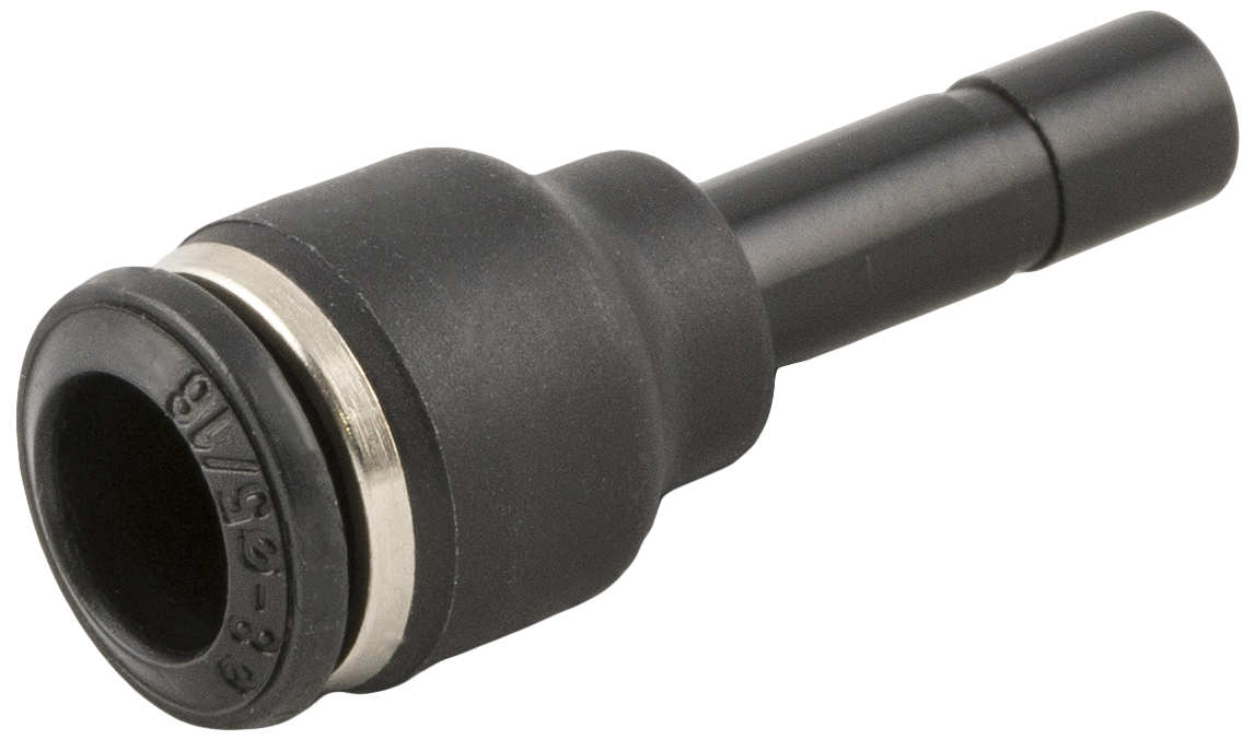 RS PRO 55705 Series Straight Fitting, Push In 8 mm to Push In 10 mm, Tube-to-Tube Connection Style