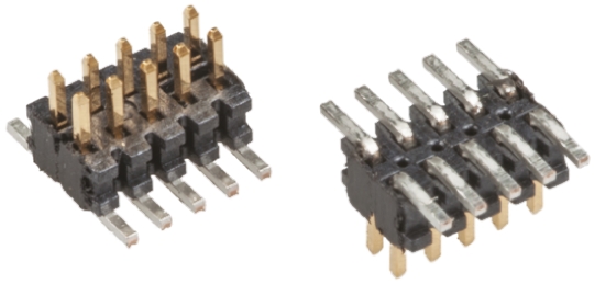 Samtec FTMH Series Straight Surface Pin Header, 40 Contact(s), 1 mm Pitch, 2 Row, Unshrouded