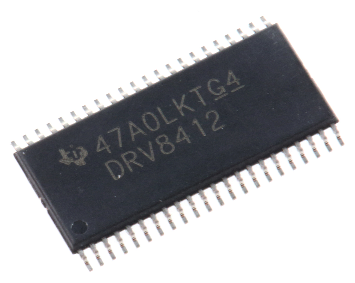 Texas Instruments DRV8412DDW, Brushed DC Motor Motor Driver IC, 52 V 6 A 44-Pin, HTSSOP