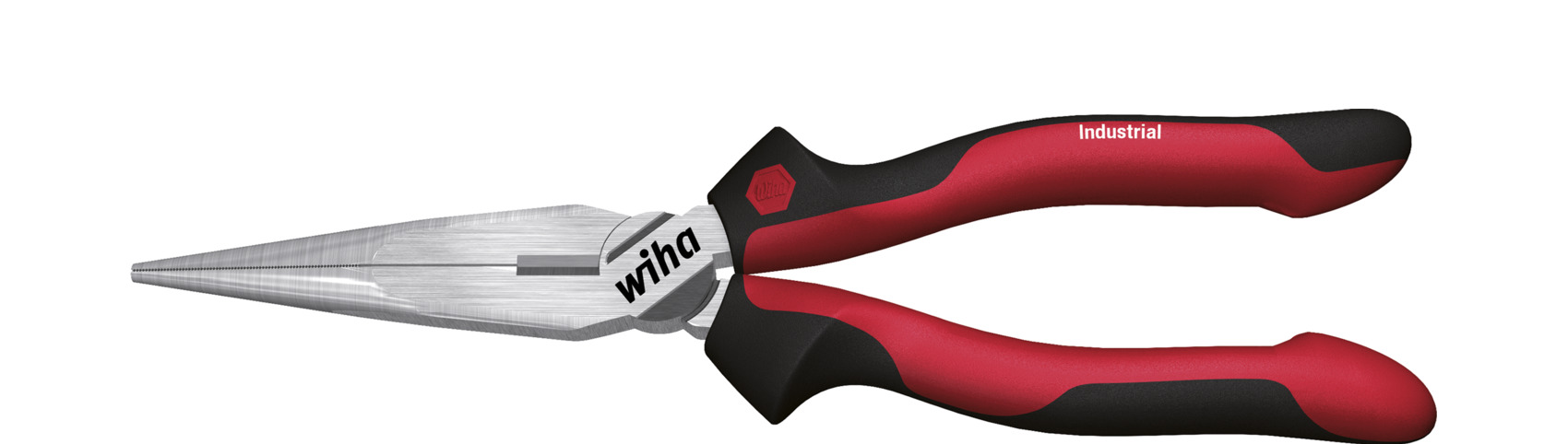 Wiha 32323 Long Nose Pliers, 200 mm Overall, Straight Tip