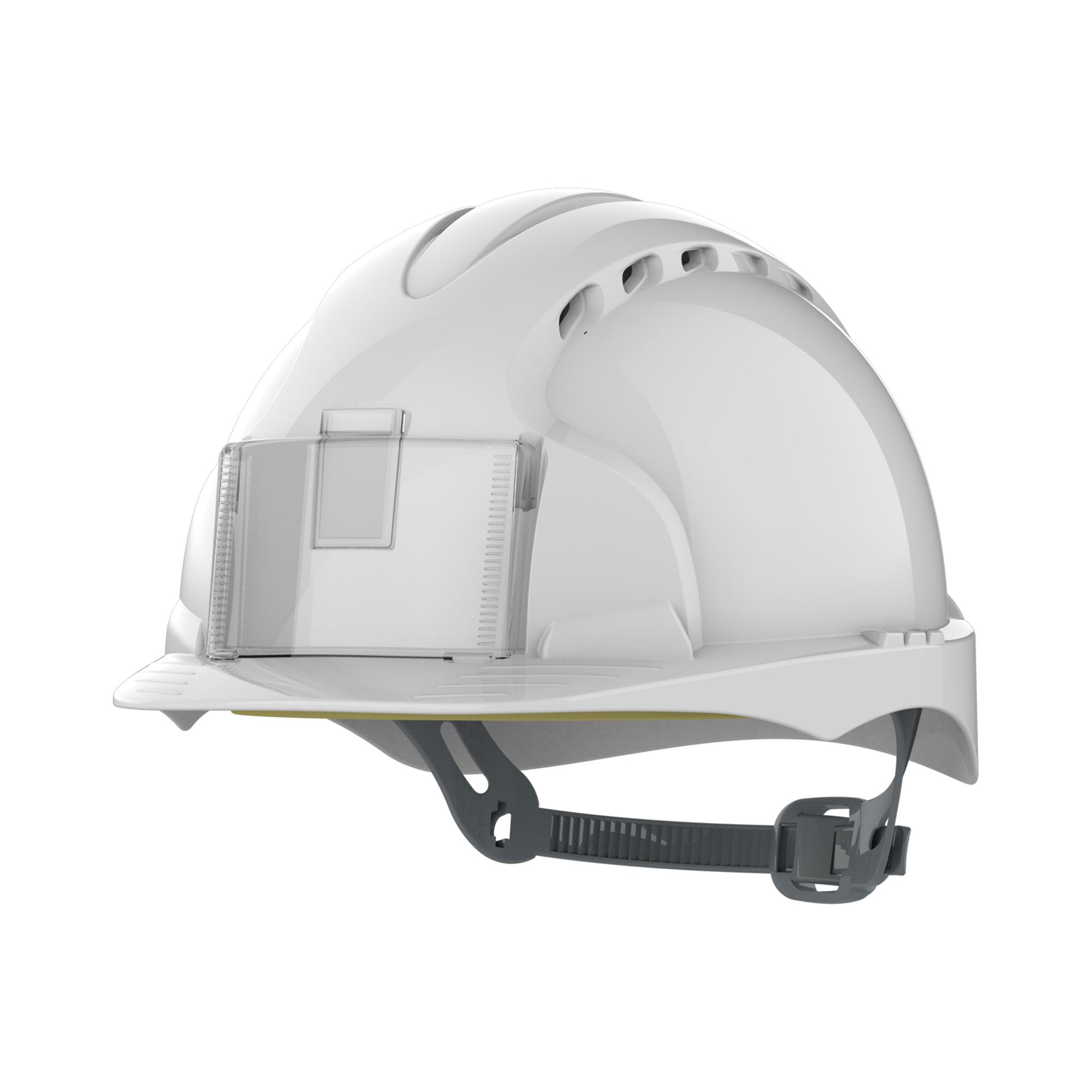 JSP EVO2 White Safety Helmet, Ventilated