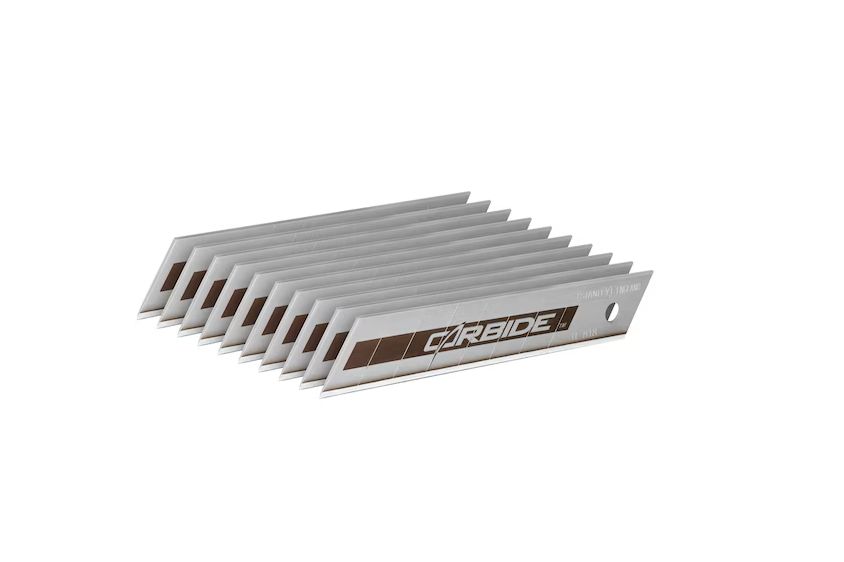 Stanley Carbide Flat Snap-off Blade 18 mm, 10 per Package