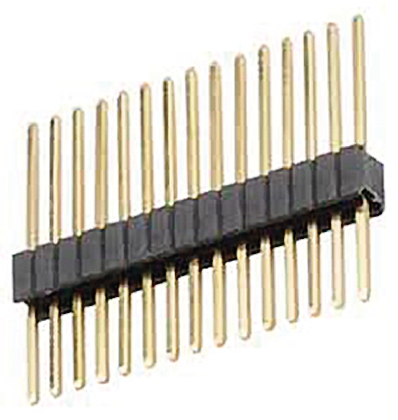 HARWIN Archer M52 Series Straight Through Hole Pin Header, 5 Contact(s), 1.27 mm Pitch, 1 Row, Unshrouded