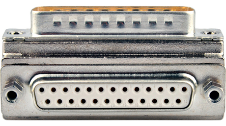 FCT from Molex D Sub Adapter Male 25 Way D-Sub to Female 25 Way D-Sub
