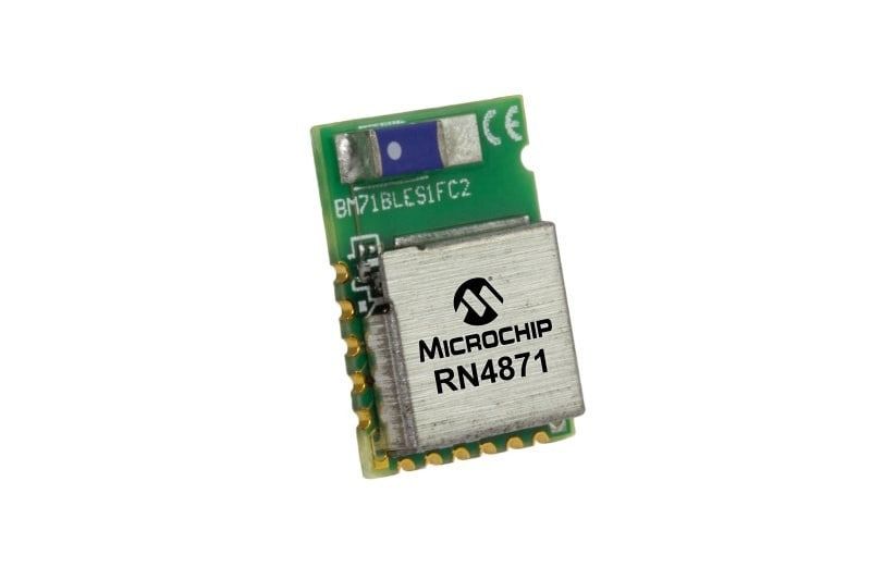 Microchip RN4871-I/RM140 Bluetooth Module Bluetooth 5.0