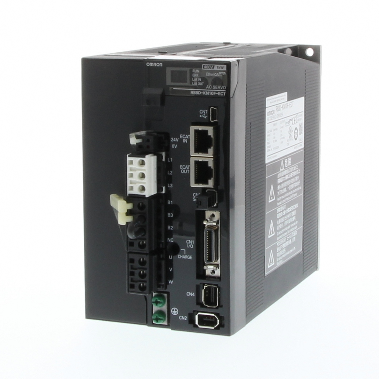 Omron 3 kW Servo Drive, 400 V, 1 Phase, 12.1 A, Motion Function