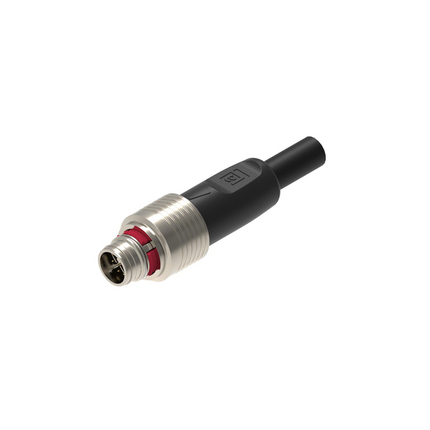 Lumberg Automation Industrial Circular Connector Cordset, 8 Contacts, Cable, M12 Connector, Plug, Male, IP67, IP65, M12
