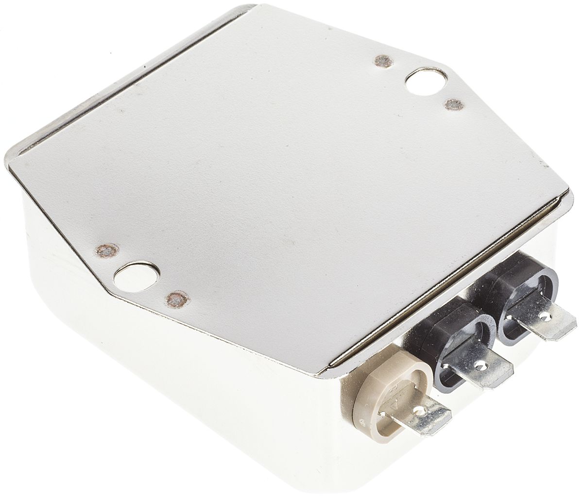 Schaffner FN 343 Series 3A 250 V ac 400Hz Chassis Mount RFI Filter, with Tab Terminals