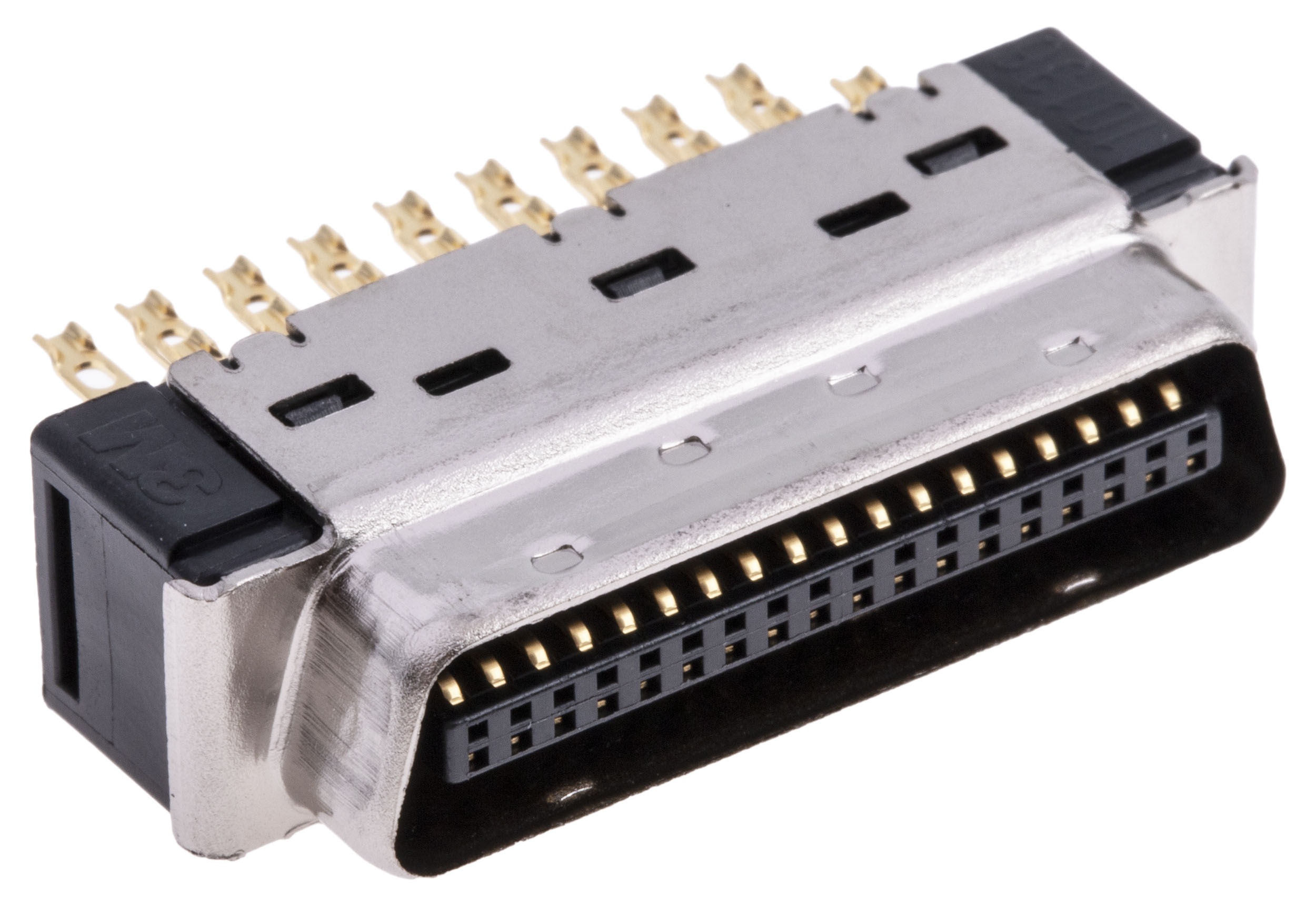 3M 101 36 Way Cable Mount D-sub Connector Plug, 2.54mm Pitch