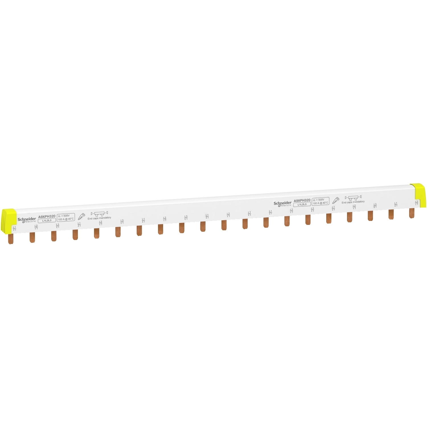 Schneider Electric Acti9 Busbar, 415V ac, 18mm Pitch