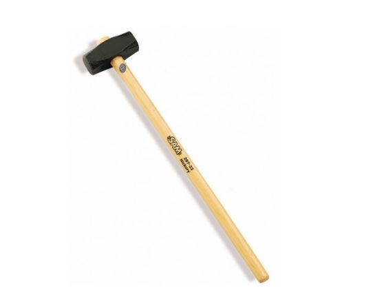 SAM Sledgehammer with Hickory Wood Handle, 4kg