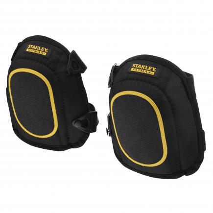Stanley FatMax Black, Yellow Anti Slip Foam Adjustable Strap Knee Pad Resistant to Abrasion