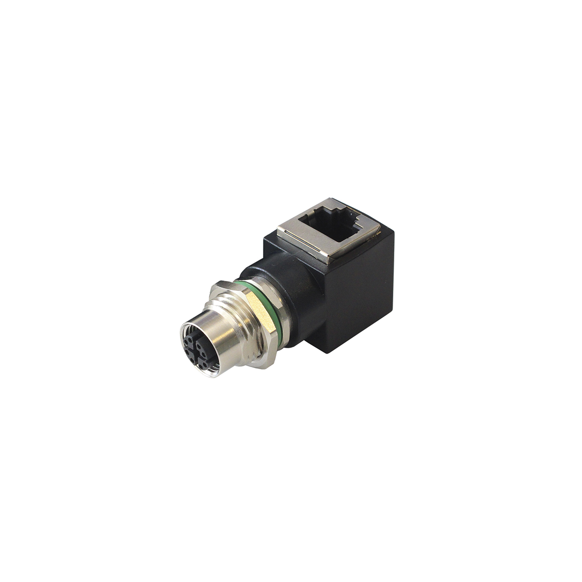 Bulgin Circular Connector, 8 Contacts, Panel, M12 Connector, Socket, Female, IP67, Buccaneer M12 Series