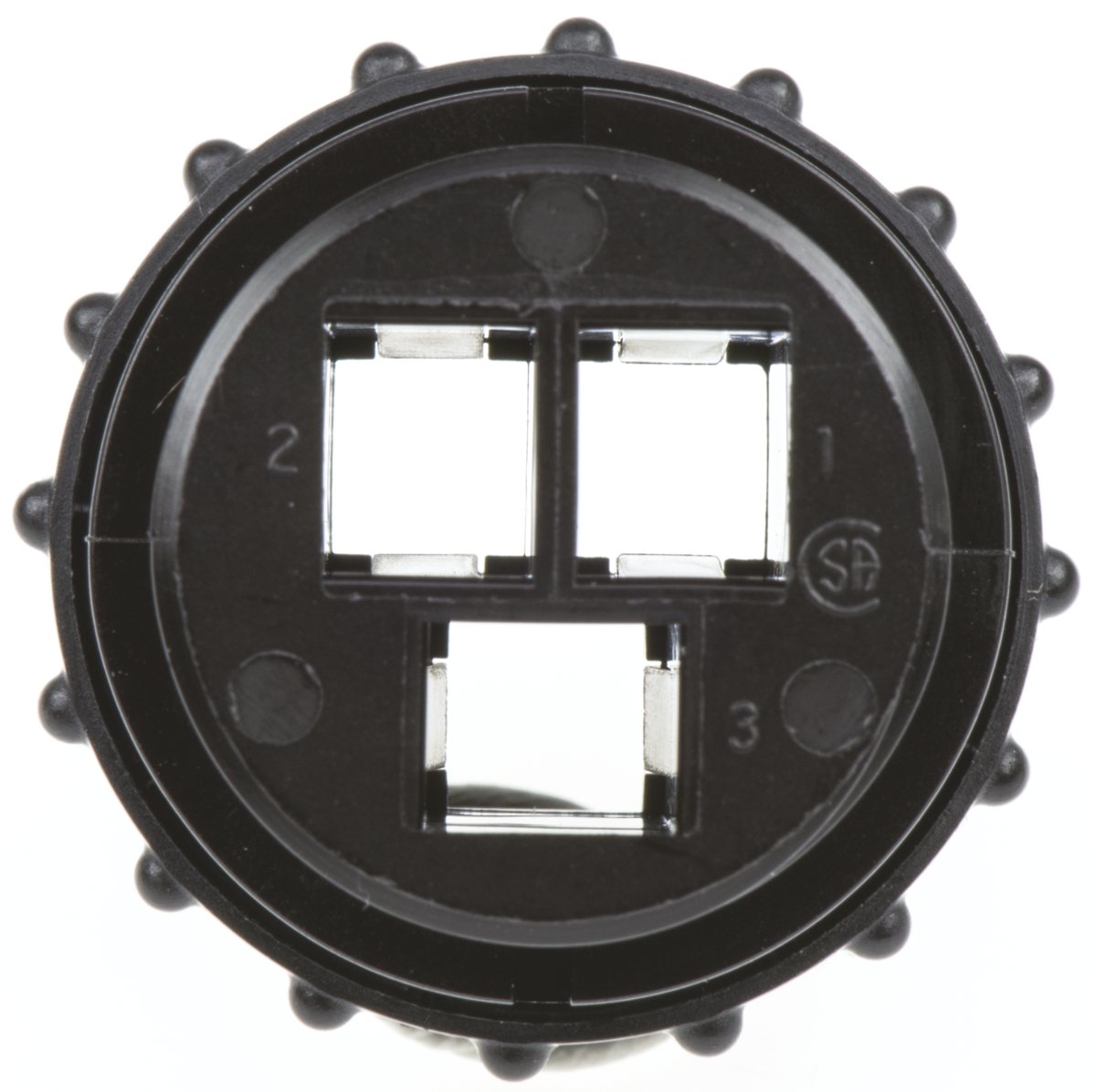 TE Connectivity Circular Connector, 3 Contacts, Cable, Standard Connector, Plug, Male, CPC Series