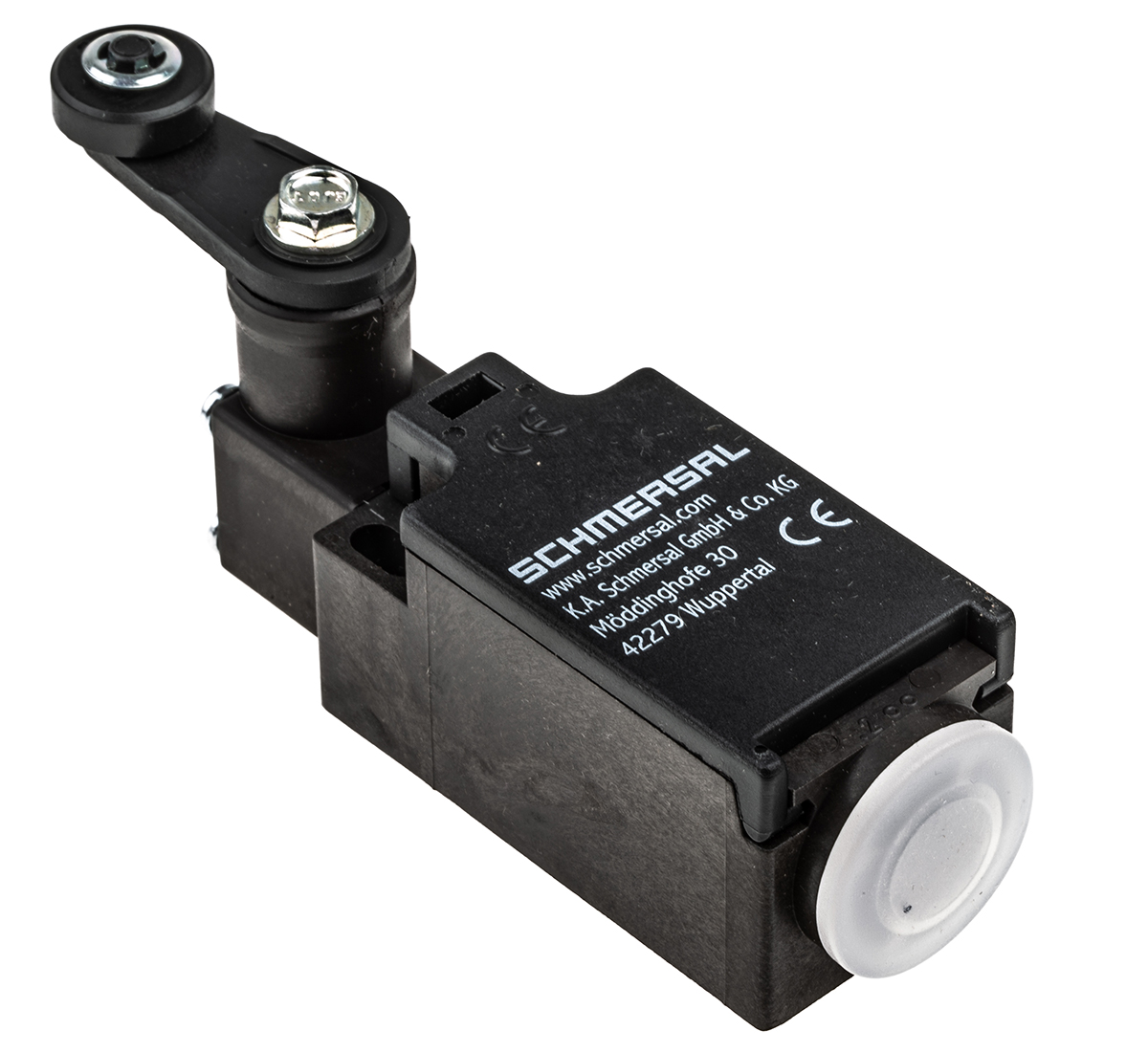 Schmersal Lever Limit Switch, 1NO/1NC, IP67, DPST, Thermoplastic Housing, 230V ac Max, 4A Max