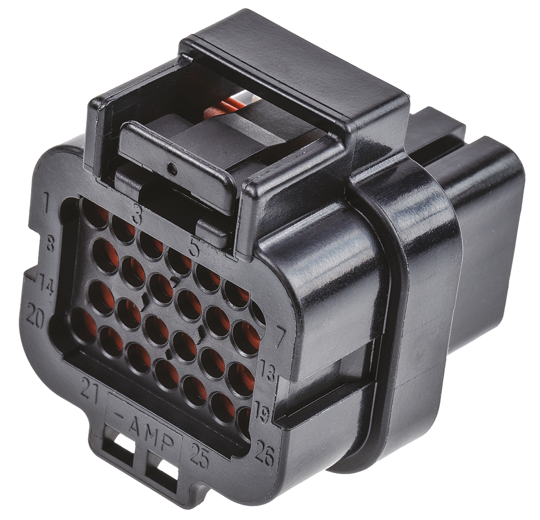 TE Connectivity, Superseal Male Automotive Connector, 3mm Pitch, 26 Way, 4 Row