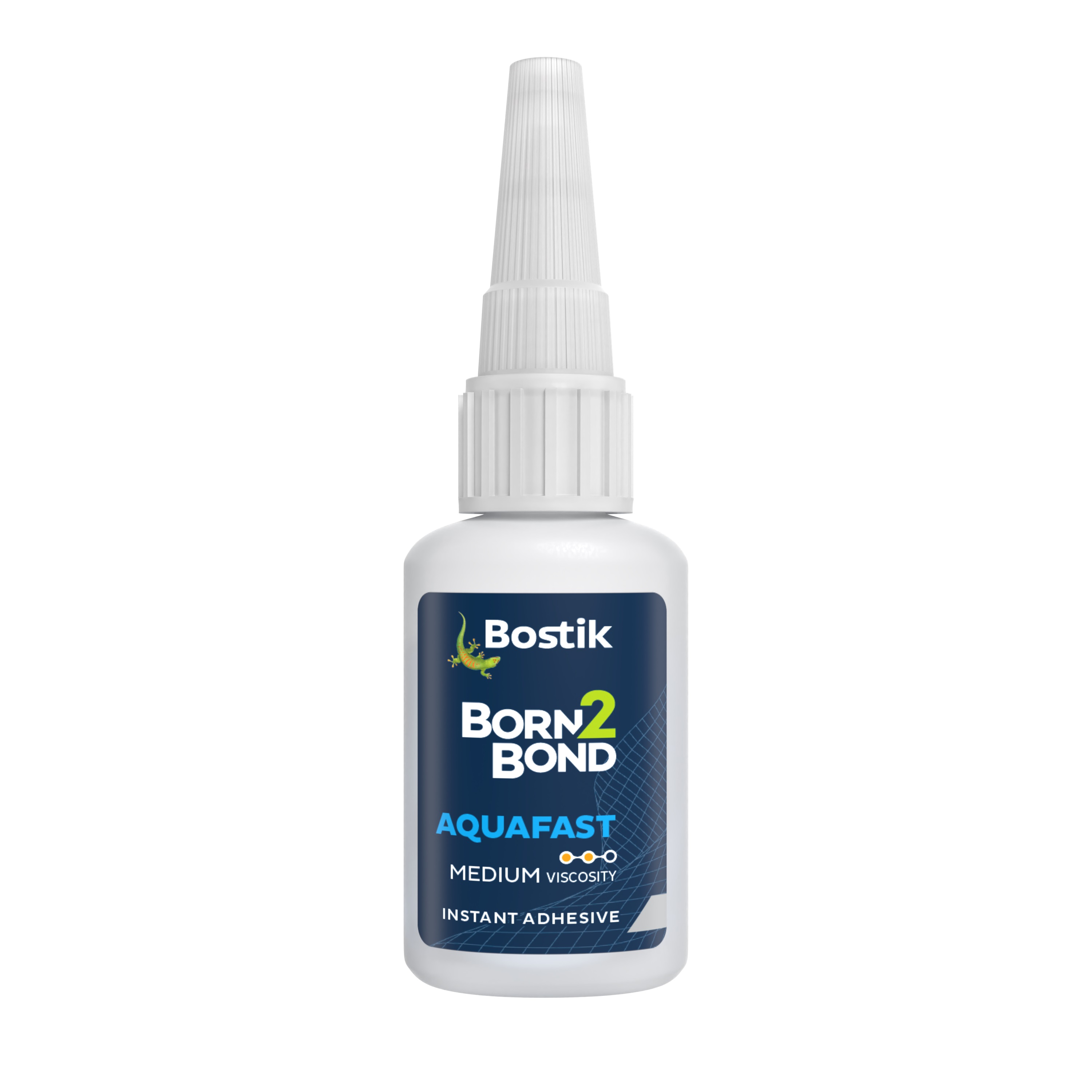 Bostik Born2Bond Aquafast Cyanoacrylate 20 g, Transparent