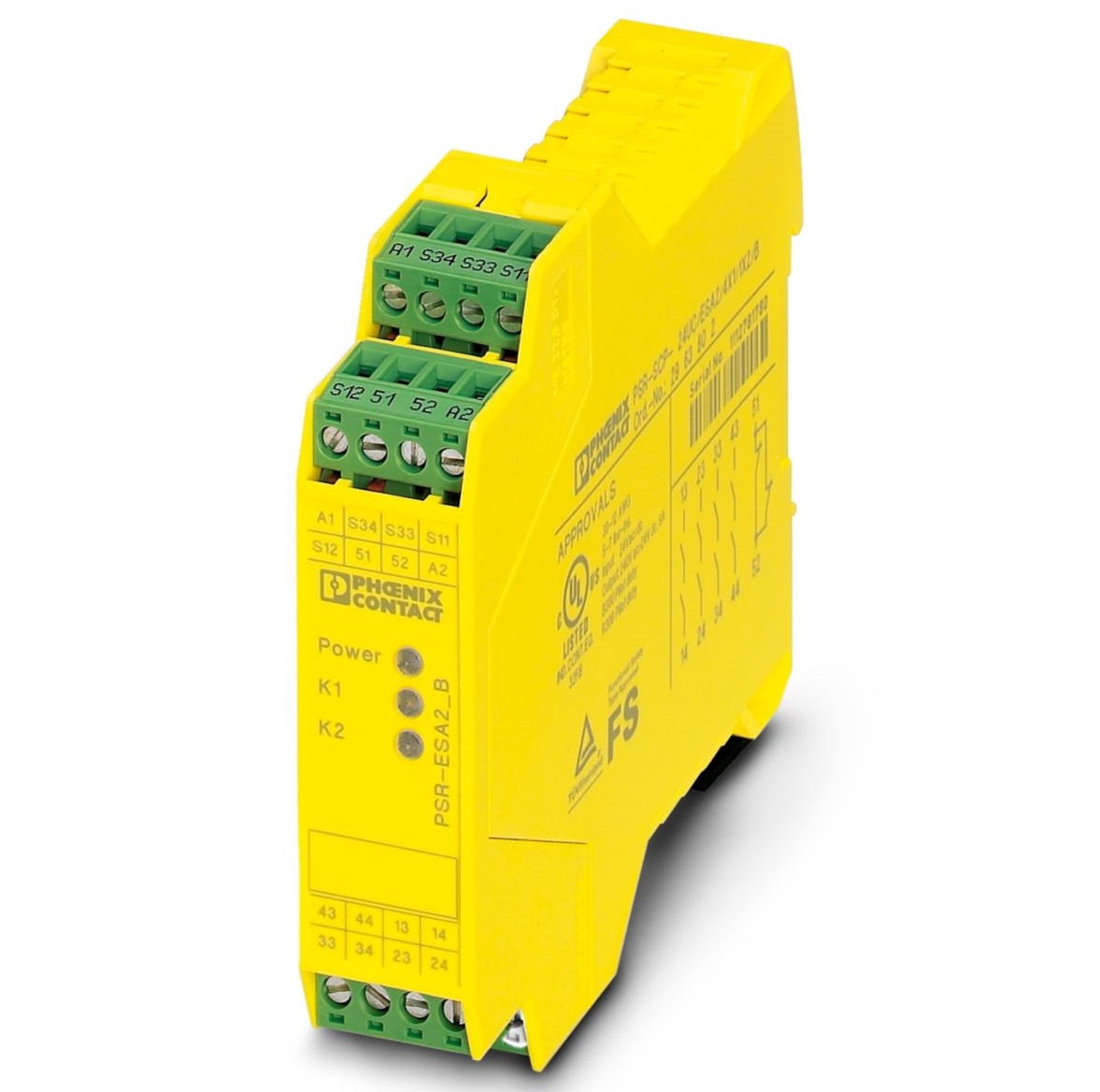 Phoenix Contact PSRclassic PSR-SPP Safety Relay 24V dc, Single Channel 4 Safety Contacts