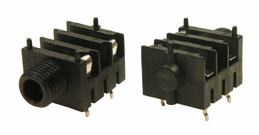 RS PRO Jack Plug 6.35 mm Panel Mount Mono Type Jack Socket Socket 5A