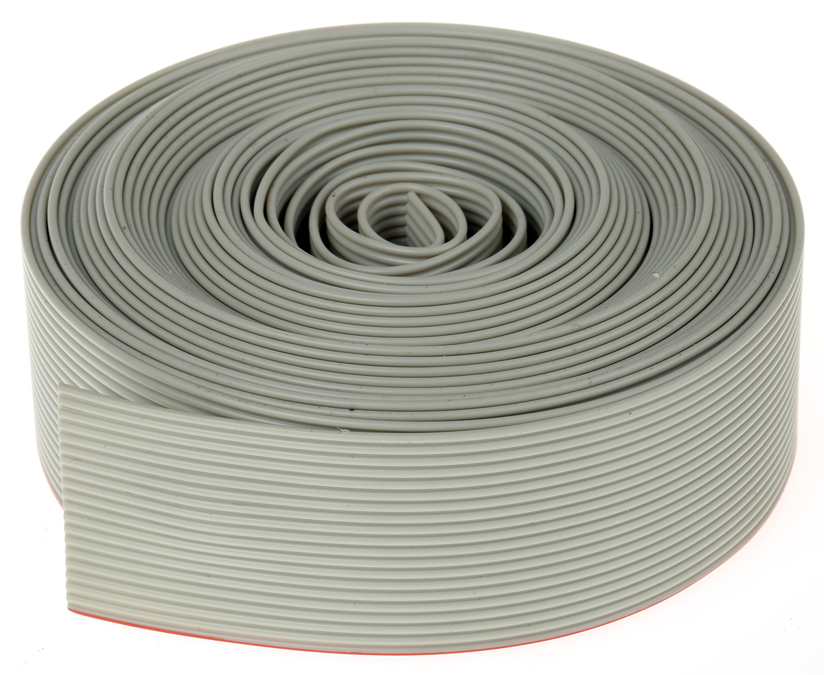 HARTING Flat Ribbon Cable, 20-Way, 1.27mm Pitch, 5m Length