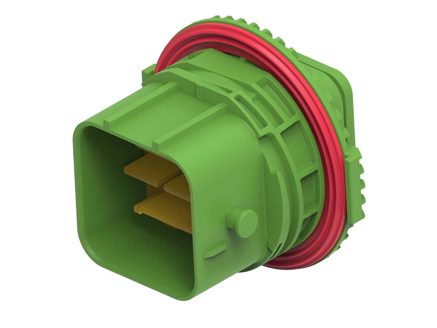 TE Connectivity, 2-2366509 Connector Housing Receptacle Green Cable Mount 48 Way, Cable Termination 2-2366509-3