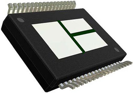 STMicroelectronics VNH5050ATR-E, Brushed DC Motor Motor Driver IC, 41 V 30 A 36-Pin, MultiPowerSO