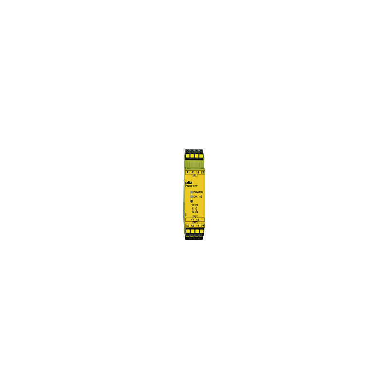 Pilz 787059 Safety Relay 24V ac/dc, Single Channel 2 Safety Contacts
