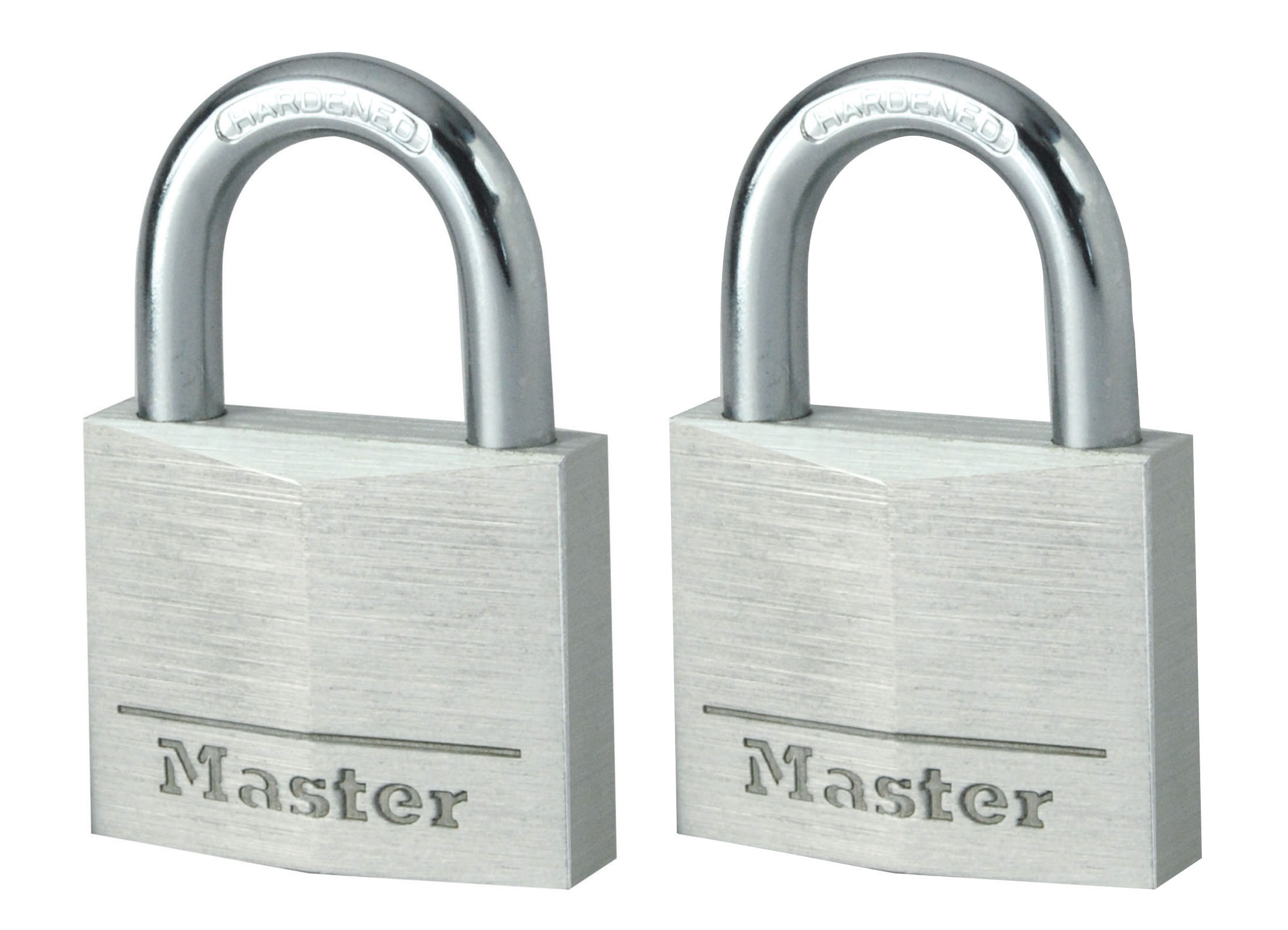 Master Lock Padlock Weatherproof Aluminium Padlock, Keyed Alike, 6mm Shackle, 40mm Body