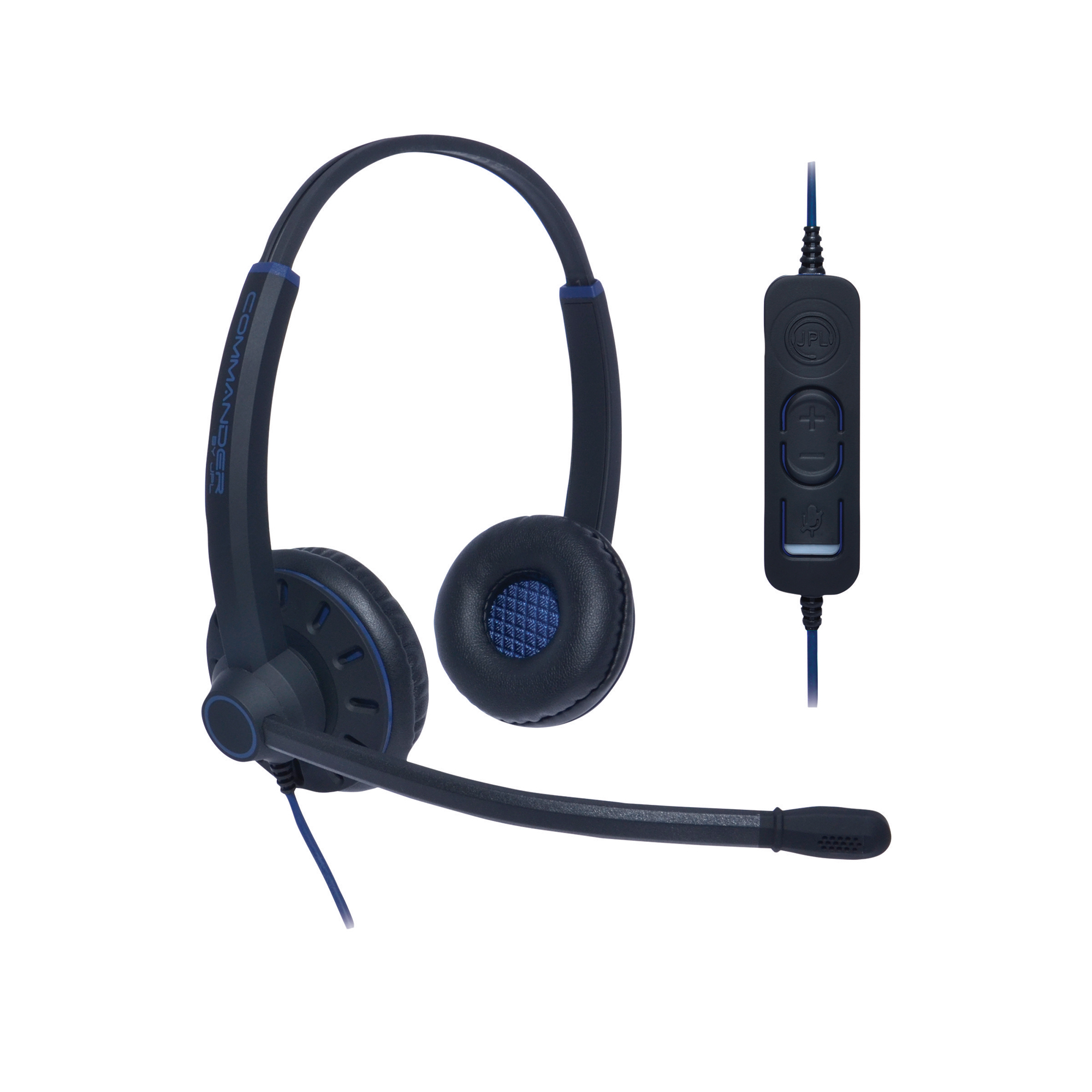 JPL Commander-2 Wired USB A On Ear Headset
