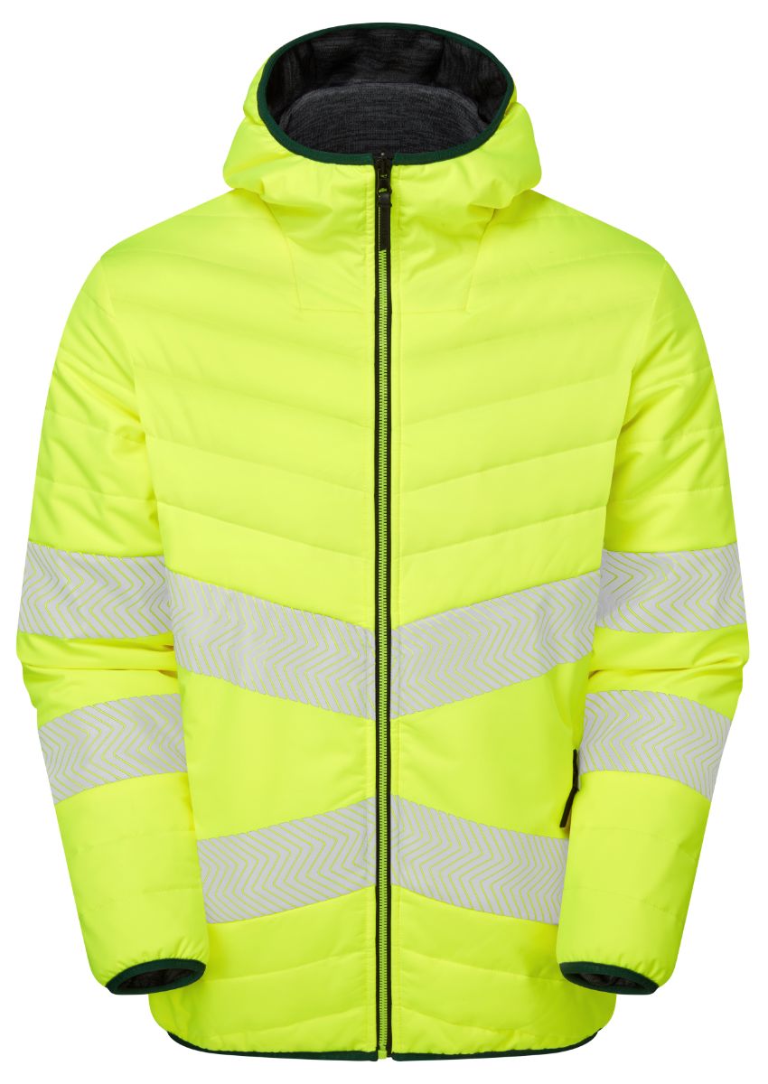 PULSAR LFE912 Yellow Men Hi Vis Jacket, XL