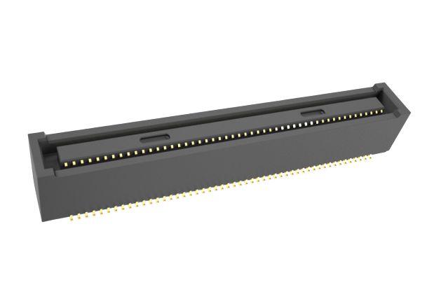 Amphenol Communications Solutions BergStak Series PCB Mount PCB Connector, 100-Contact, 2-Row, 0.4mm Pitch, Pin