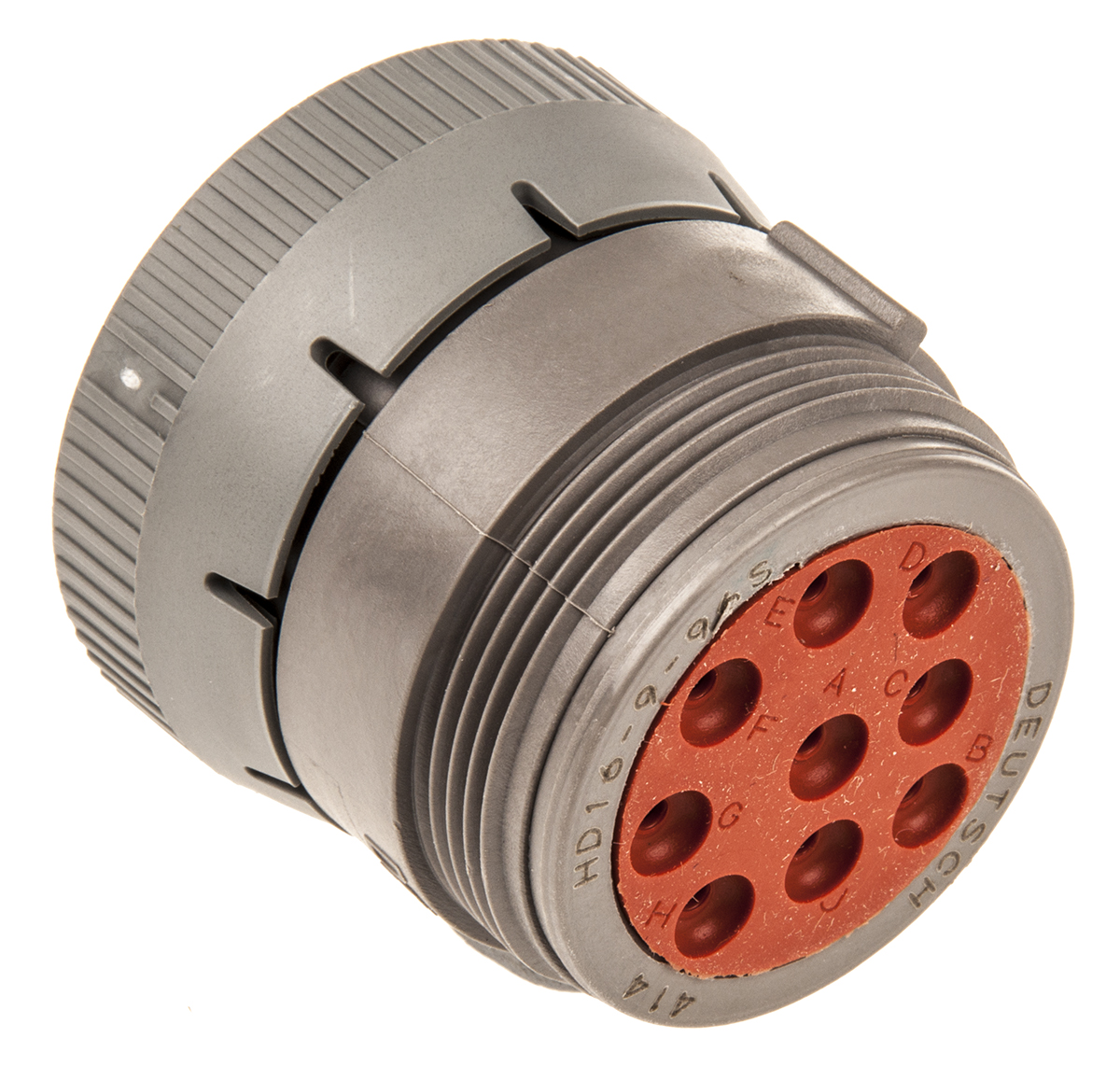 Deutsch Circular Connector, 9 Contacts, Cable, 27.15 mm Connector, Plug, Female, IP67, HD10 Series